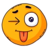 Smiley (@addstickers|Stickergram.ru) 12