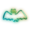 Glowing Green Neon 9