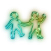 Glowing Green Neon 17