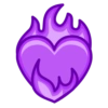 Hearts ➜ ❤️‍🔥💜💖🧡💙 6