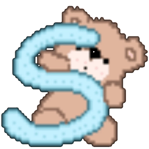 ALPHABET BEAR  BLANCA AT 5