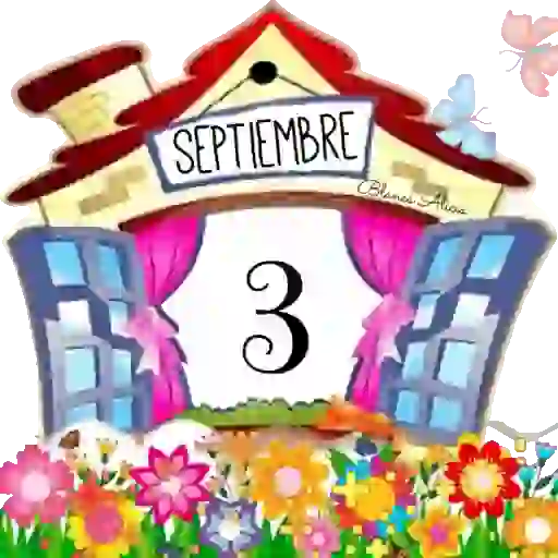 CALENDARIO SEPTIEMBRE PARTE 1  BLANCA AT 11