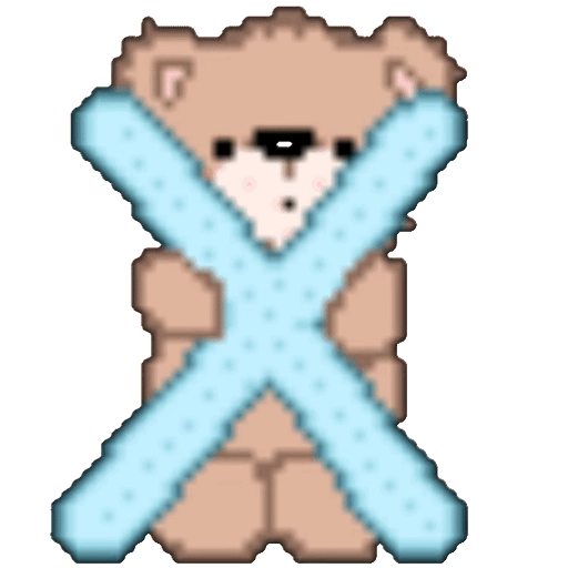 ALPHABET BEAR  BLANCA AT 19