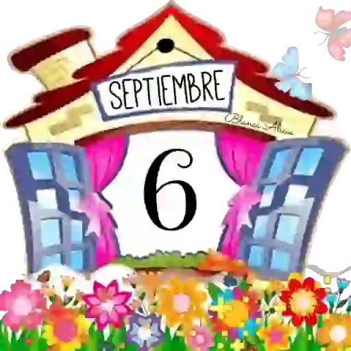CALENDARIO SEPTIEMBRE PARTE 1  BLANCA AT 18