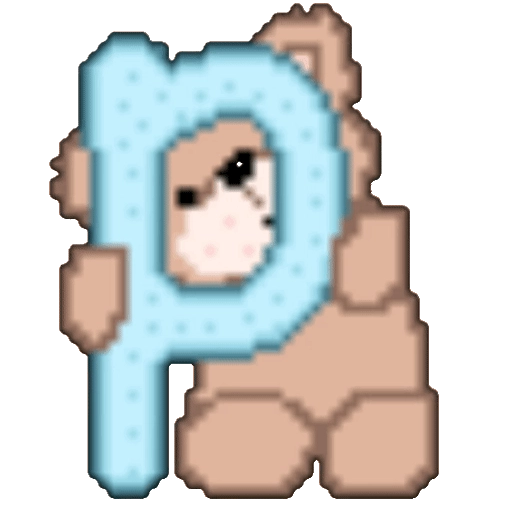 ALPHABET BEAR  BLANCA AT 22