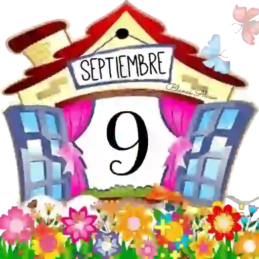 CALENDARIO SEPTIEMBRE PARTE 1  BLANCA AT 25
