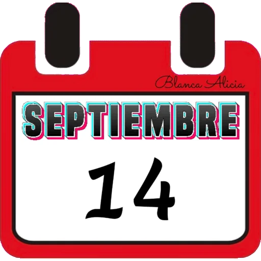CALENDARIO SEPTIEMBRE PARTE 1  BLANCA AT 29