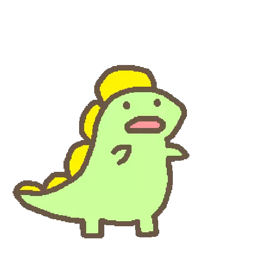 Dino preocupado