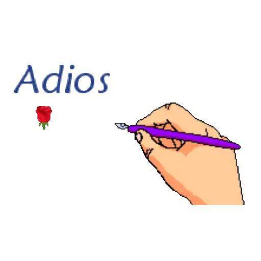 Written Adiós
