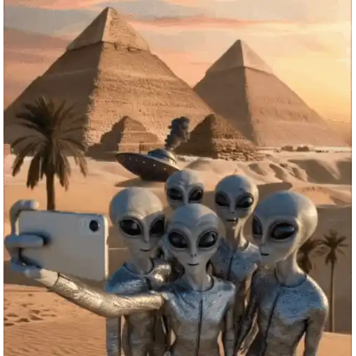 Selfie no deserto
