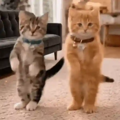 Gatinhos dançantes viralizam 19