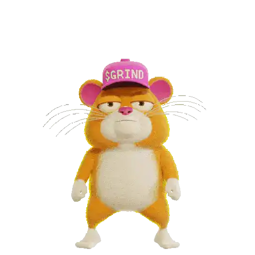 Hámster con Actitud 🐹🌷 24