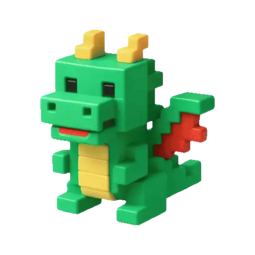 3D pixel gifs ✨🎁🦕.mov 21