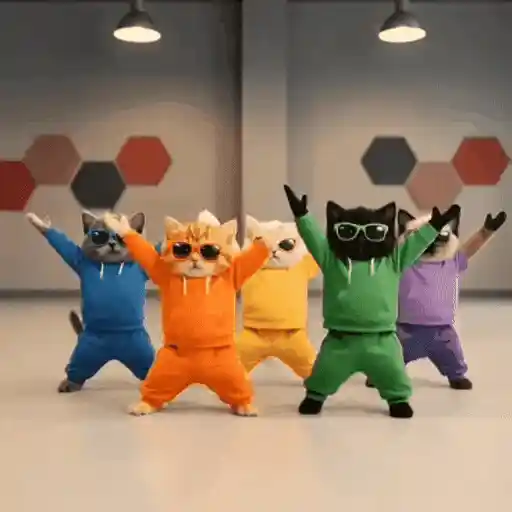 Cats Dance 🧸🇲🇽 9