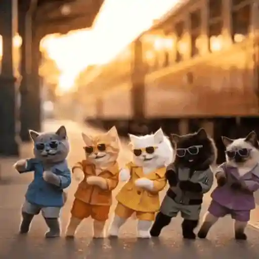Cats Dance 🧸🇲🇽 24