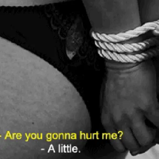 - Are you gonna hurt me?
- A little.