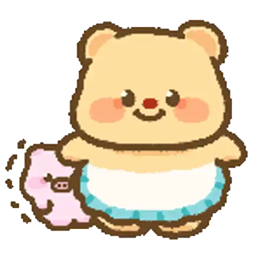 Butter bear 💛🤎.mov 7
