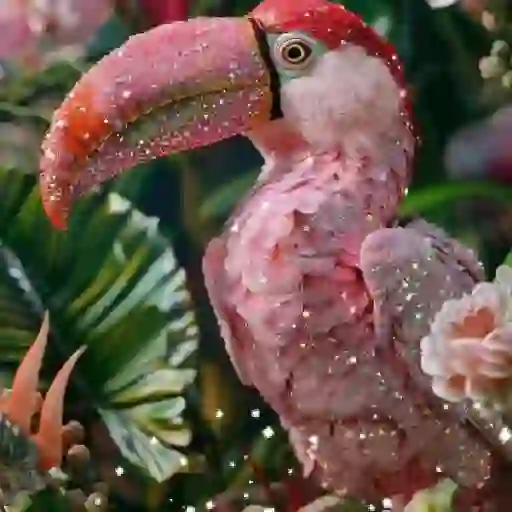 Animales en color Rosa♦️💞1🇵🇪Movi 29
