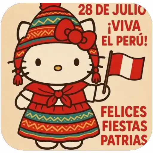 Felices fiestas patrias Perú💞6🇵🇪Movi 26
