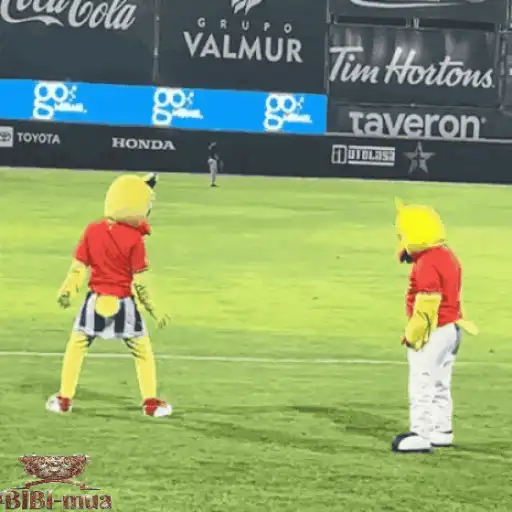 Mascotas Pollo y Pia Algodoneros Unión Laguna⚾֍1🇲🇽Movi 23