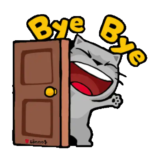 Door Cat Bye