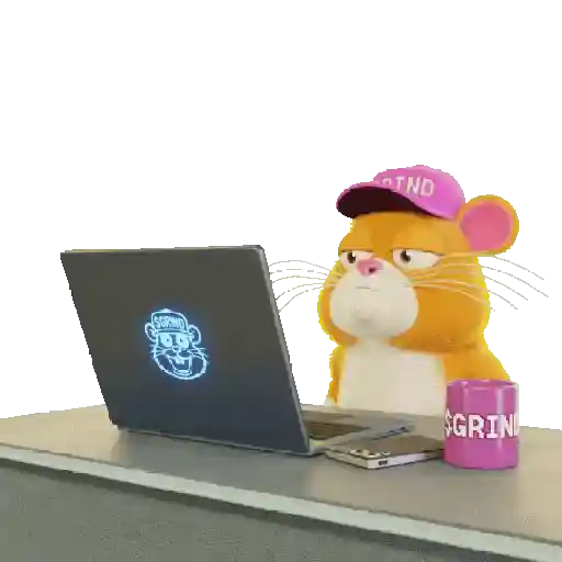Hámster con Actitud 🐹🌷 2