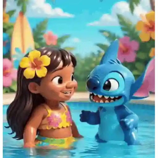 Lilo n Stich 3D 🧸🇲🇽 10