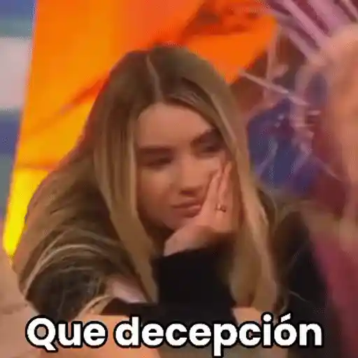 Que decepción