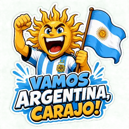 VAMOS ARGENTINA, CARAJO!