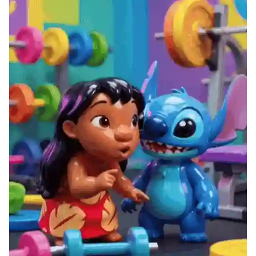 Lilo n Stich 3D 🧸🇲🇽 18