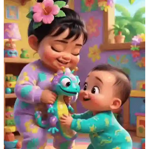 Lilo n Stich 3D 🧸🇲🇽 2
