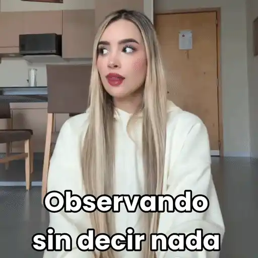 Observando sin decir nada