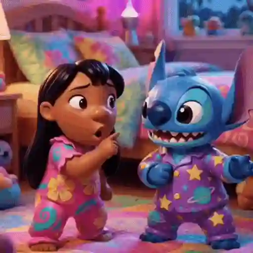 Lilo n Stich 3D 🧸🇲🇽 14