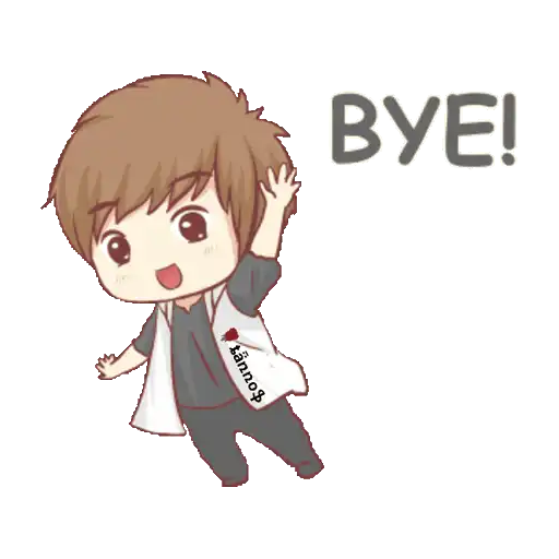 Chibi Boy Wave