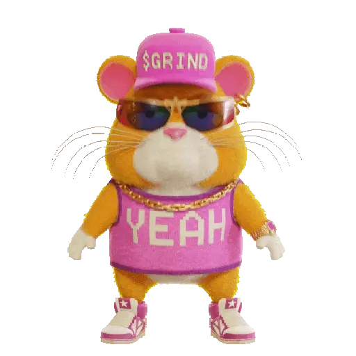 Hámster con Actitud 🐹🌷 22