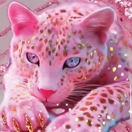 Animales en color Rosa♦️💞1🇵🇪Movi 11