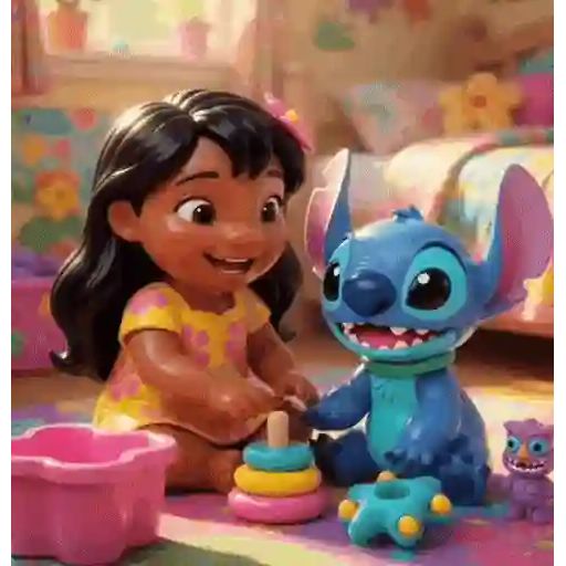 Lilo n Stich 3D 🧸🇲🇽 8