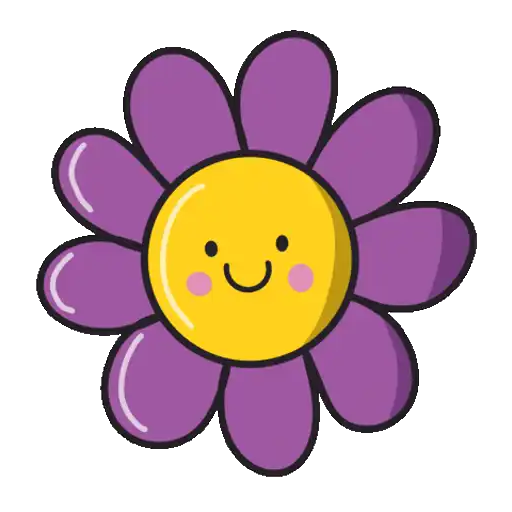Flor sorridente