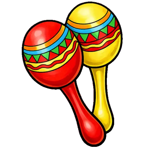 ALFABETO MEXICANO MARACAS 15