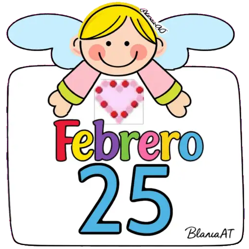 CALENDARIO ANGELITO DE FEBRERO 11