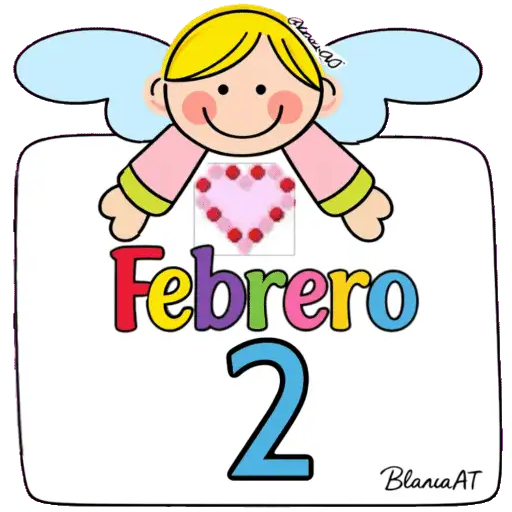 CALENDARIO ANGELITO DE FEBRERO 15