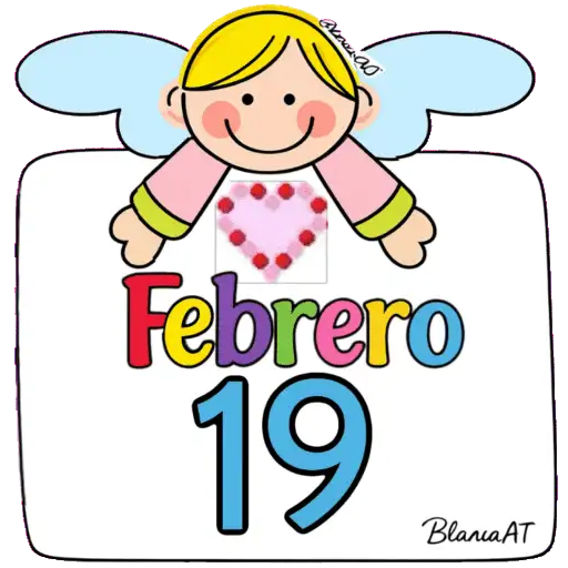 CALENDARIO ANGELITO DE FEBRERO 3