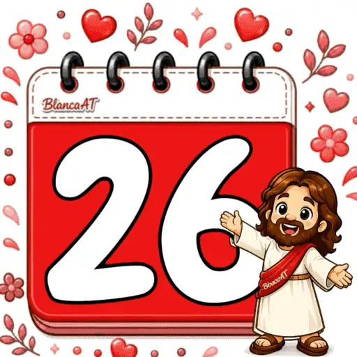 CALENDARIO JESÚS 2 CON #16 12