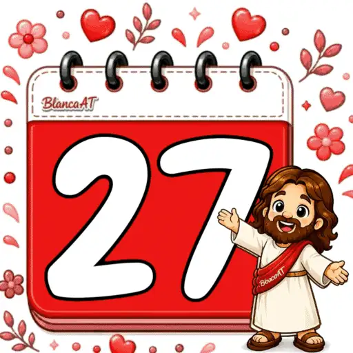 CALENDARIO JESÚS 2 CON #16 10