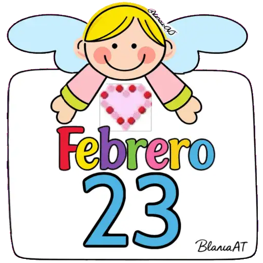 CALENDARIO ANGELITO DE FEBRERO 5