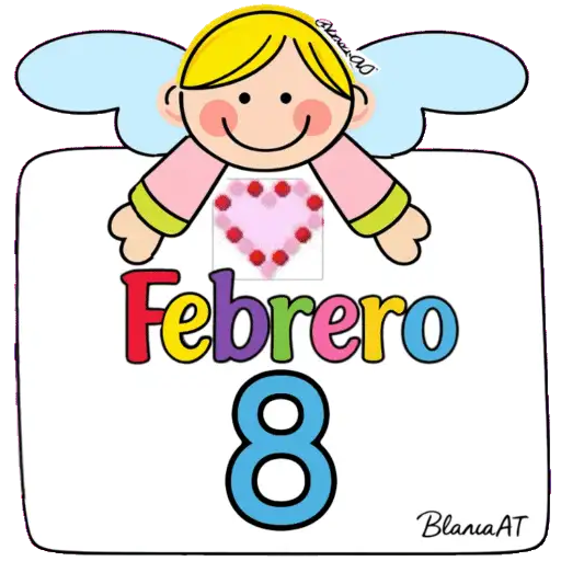 CALENDARIO ANGELITO DE FEBRERO 7