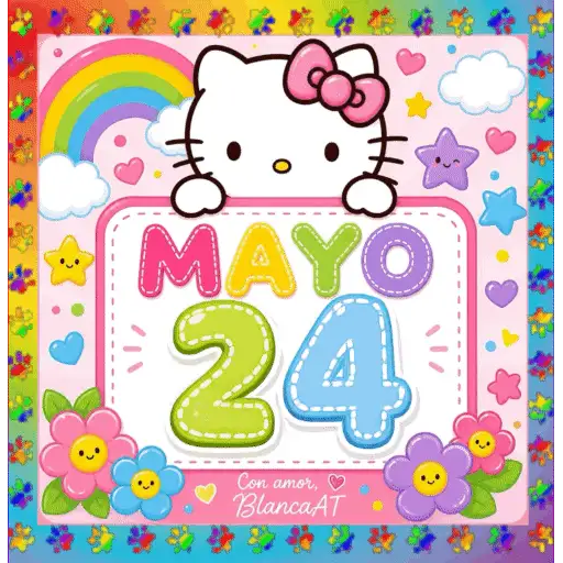 CALENDARIO MAYO 16-31 HELLO KITTY 4