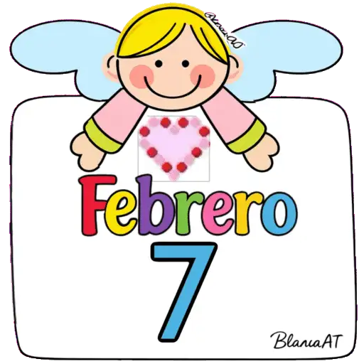 CALENDARIO ANGELITO DE FEBRERO 23