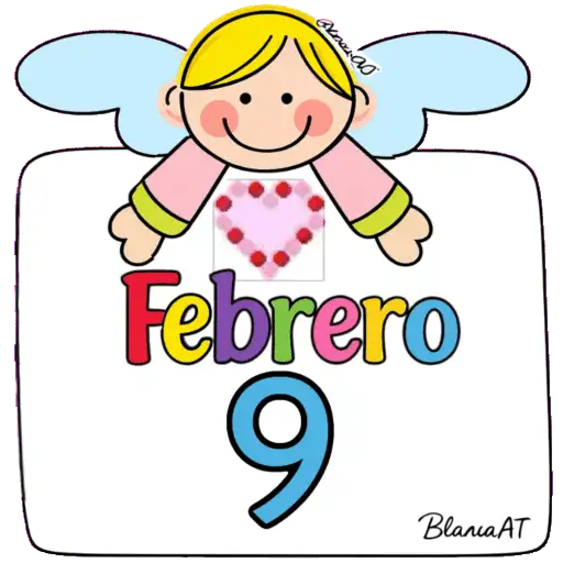 CALENDARIO ANGELITO DE FEBRERO 4