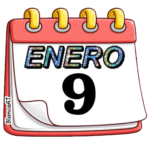CALENDARIO DEL MES ENERO 26 3